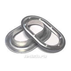 Люверс овальный 42*22 мм оцинкованный (100шт)